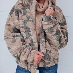 Sherpa Camo Jacket